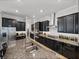 Modern kitchen with stainless steel appliances and granite countertops at 16931 Scuba Crest St, Wimauma, FL 33598