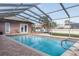 Relaxing screened pool with patio and access to house at 1811 Stonebrook Ln, Safety Harbor, FL 34695