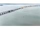 Aerial view of bridge and waterfront at 2700 Bayshore Blvd # 6308, Dunedin, FL 34698