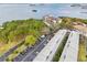 Aerial view of condo building and parking lot at 2700 Bayshore Blvd # 6308, Dunedin, FL 34698