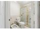 Bathroom with toilet, bidet, and shower at 2700 Bayshore Blvd # 6308, Dunedin, FL 34698