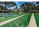 Multiple shuffleboard courts ready for some friendly competition at 2700 Bayshore Blvd # 6308, Dunedin, FL 34698