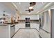 Modern kitchen featuring stainless steel appliances and granite countertops at 2913 Aston Ave, Plant City, FL 33566
