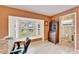 Bright home office with window seat, built-ins, and adjacent bath at 2913 Aston Ave, Plant City, FL 33566