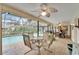 Relaxing pool area with covered patio and seating at 2913 Aston Ave, Plant City, FL 33566