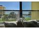 Spacious room with water views from large windows at 4575 Cove Cir # 304, St Petersburg, FL 33708