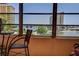 Relaxing view from a window, overlooking a tranquil waterfront scene at 4575 Cove Cir # 304, St Petersburg, FL 33708