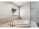 Bathroom with corner soaking tub and walk-in shower at 6423 Driftwood Dr, Hudson, FL 34667
