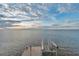 Expansive private dock extending over the calm water at 6423 Driftwood Dr, Hudson, FL 34667