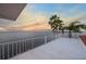 Enjoy breathtaking sunset views from this expansive deck at 6423 Driftwood Dr, Hudson, FL 34667