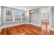 Bright bedroom with hardwood floors and multiple windows at 700 S Prospect Ave, Clearwater, FL 33756