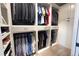 Large walk-in closet with ample hanging and shelf space at 710 Islebay Dr, Apollo Beach, FL 33572