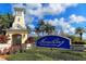 MiraBay community entrance with gated access and lush landscaping at 710 Islebay Dr, Apollo Beach, FL 33572