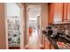 Well-organized pantry with ample shelving for storage at 710 Islebay Dr, Apollo Beach, FL 33572