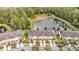 Townhomes community nestled around a pond at 11902 Greengate Dr, Hudson, FL 34669