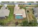 House with pool and large backyard, great for entertaining at 10454 Ventura Dr, Spring Hill, FL 34608