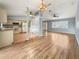 Open kitchen with light-colored cabinetry and tiled floors at 10454 Ventura Dr, Spring Hill, FL 34608