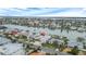 Wide view of home on the waterfront with a private dock at 11185 5Th E St, Treasure Island, FL 33706