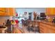 Spacious kitchen with granite countertops and wood cabinets at 11185 5Th E St, Treasure Island, FL 33706