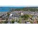 Aerial view showcasing a multi-unit building's location at 131 Bluff View Dr # 103, Belleair Bluffs, FL 33770