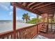 Stunning ocean view from a private deck with stairs at 18838 Gulf Blvd # 202, Indian Shores, FL 33785
