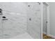 Clean bathroom with a large walk-in shower at 189 Statler St, Port Charlotte, FL 33954