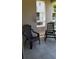 Private balcony with two chairs, ideal for relaxing at 255 Capri N Cir # 17, Treasure Island, FL 33706