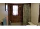 Clean bathroom with shower/tub combo and updated fixtures at 255 Capri N Cir # 17, Treasure Island, FL 33706