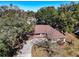 Single Gathering home, aerial view at 2712 Mock Orange Ct, Valrico, FL 33594