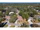 Aerial view of homes and landscape at 2712 Mock Orange Ct, Valrico, FL 33594