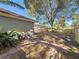 Large backyard with a wooden fence at 2712 Mock Orange Ct, Valrico, FL 33594