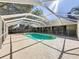 Large screened pool and spa with plenty of room for relaxation at 2712 Mock Orange Ct, Valrico, FL 33594
