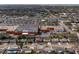 Aerial view of residential neighborhood near commercial area at 3421 Cantrell St, Holiday, FL 34690