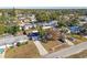 Aerial view showcasing the home's location in a residential neighborhood at 4233 Oakfield Ave, Holiday, FL 34691