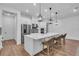 Spacious kitchen with stainless steel appliances and an island at 5225 Caserta Ct, Palmetto, FL 34221