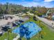 Aerial view of a playground with play equipment at 5401 Circle Dr, Weeki Wachee, FL 34607