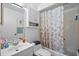 Bathroom with a tub, shower, and vanity at 601 N Hercules Ave # 503, Clearwater, FL 33765