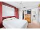 Bedroom with a built-in Murphy bed and closet at 601 N Hercules Ave # 503, Clearwater, FL 33765