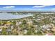 Aerial view showing home and waterfront at 718 34Th S Ave, St Petersburg, FL 33705