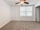 Charming bedroom with double window and ceiling fan at 718 34Th S Ave, St Petersburg, FL 33705
