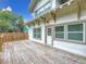 Spacious wooden deck with backyard access at 718 34Th S Ave, St Petersburg, FL 33705