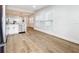 Light and airy dining area with hardwood floors and access to the kitchen at 718 34Th S Ave, St Petersburg, FL 33705