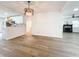 Modern farmhouse dining room with hardwood floors at 718 34Th S Ave, St Petersburg, FL 33705