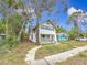 Newly renovated craftsman home with a spacious front yard at 718 34Th S Ave, St Petersburg, FL 33705