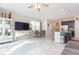 Open concept kitchen and dining area with modern appliances and ample seating at 7236 Grand Elm Dr, Riverview, FL 33578
