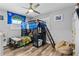 bedroom with bunk beds, and plenty of storage at 8334 139Th Ln, Seminole, FL 33776