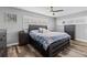 Bright bedroom with a king-size bed and ample closet space at 8334 139Th Ln, Seminole, FL 33776