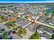 Aerial view of house and neighborhood at 12410 Ballentrae Forest Dr, Riverview, FL 33579