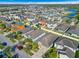 Aerial view of house and neighborhood at 12410 Ballentrae Forest Dr, Riverview, FL 33579