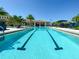Refreshing lap pool with two lanes at 20249 Symphony Pl, Venice, FL 34293